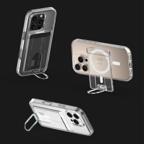 PURE 透明支架卡包 (兼容MagSafe)